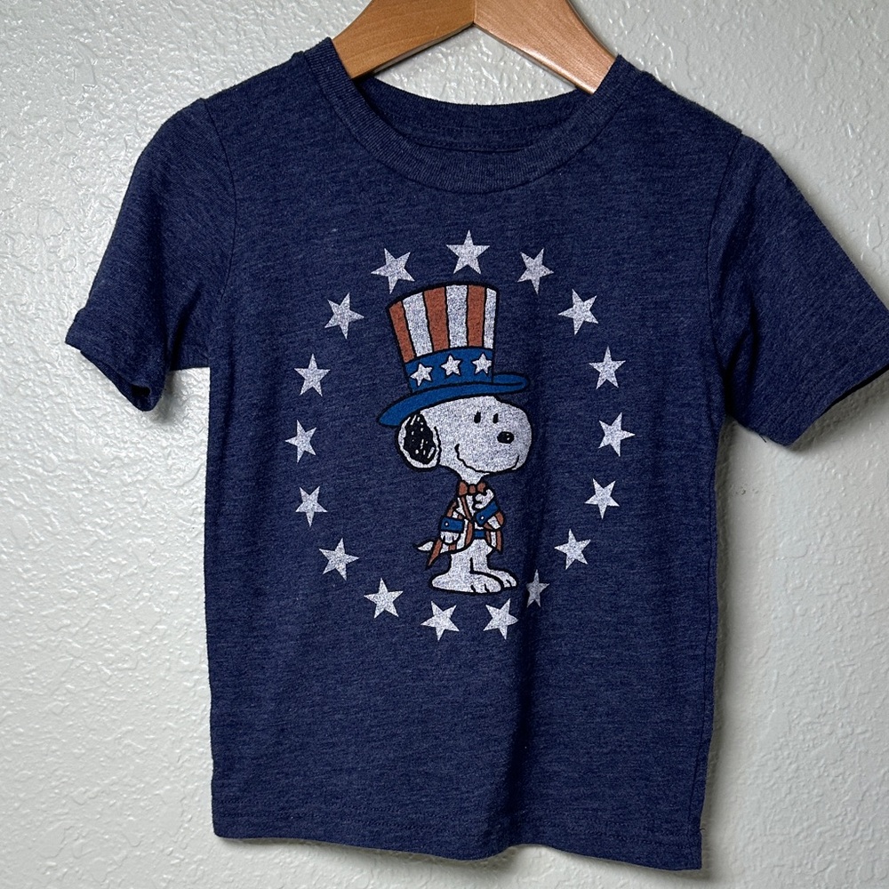jumping beans Snoopy Navy Blue Graphic T-Shirt | Size 24 Months